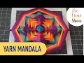 HOW TO WEAVE YARN MANDALA MANDALA ART GOD S EYE TUTORIAL