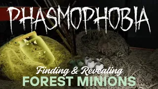 QUICK GUIDE How to Find Reveal Forest Minions in Phasmophobia Easter Event - The Cursed Hallow
