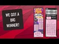 Big Scratch off Winner Connecticut Lottery
