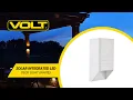 What s In The Box VOLT Solar Integrated LED Deck Light White