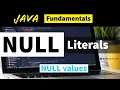 Null Literals In String null Literals Programs Core Java Programs with Output