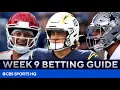 NFL Gambling Expert s BEST BETS for Week 9 CBS Sports