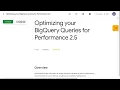 Optimizing your BigQuery Queries for Performance 2 5