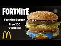 McDonald s Fortnite Burger The Burger for Gamers - Only at McDonald s McDonald s
