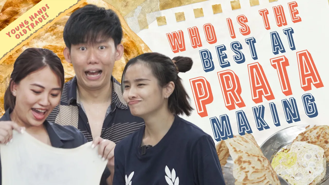 Who Is The Best At Prata Making?   Young Hands Old Trades   EP 2