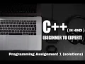 Programming Assignment 1 Solutions C Smart Code