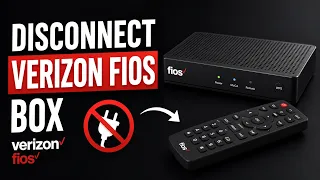 How to Disconnect Verizon Fios Box Removing Verizon Fios Equipment for Return How to Unplug