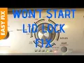Maytag Washer - Lid Lock Light Blinking