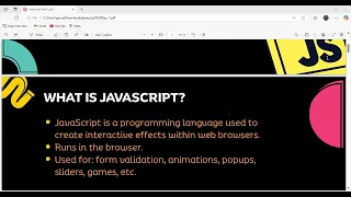 Web Development Course JS Day 1 JS intro Variables Data Types Full Tutorial in Hindi