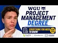 WGU Project Management Degree What to Take on Sophia Study com Proctored Exams