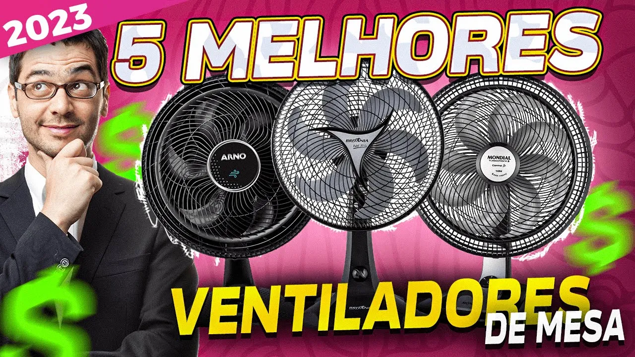 Os 5 Melhores Ventilador De Mesa Em 2023!