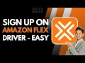 Amazon Flex Driver Sign Up Tutorial