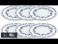 Azul 10 5 Dinner Plate Durable Melamine Indoor Outdoor Shatter Resistant and Dishwasher