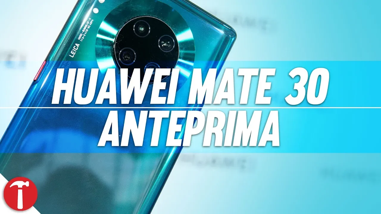Anteprima video: "Huawei Mate 30 e Mate 30 Pro Anteprima"