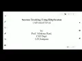 Session Tracking using HttpSession By Prof Sibaram Raut