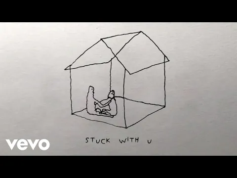 Download MP3 Ariana Grande, Justin Bieber - Stuck with U (Official Lyric Video)
