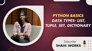 Python Tutorial List Tuple Set and Dictionary Explained with Examples
