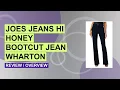 Joe s Jeans Hi Honey Bootcut Jean Review Stylish Comfy Fit