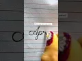 How To Write April Using A Pencil