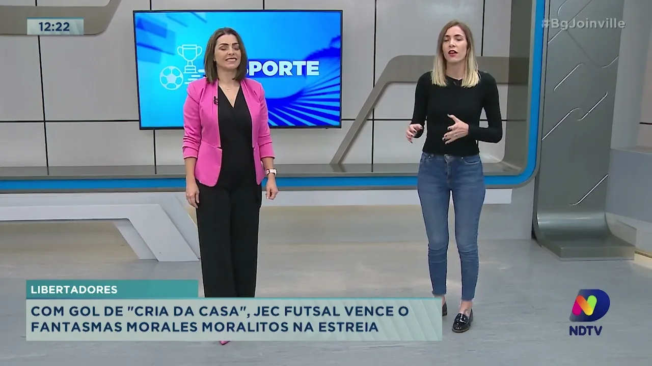 Libertadores: Com gol de 'cria da casa', JEC Futsal vence o Fantasmas Morales Moralitos na estreia