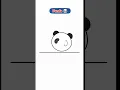 Cute Panda Python Turtle Art