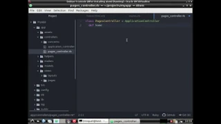 RoR 02 Hello World application using ruby on rails