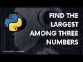 Top 100 Python Interview Questions Python Programming Find Largest Number in Python List