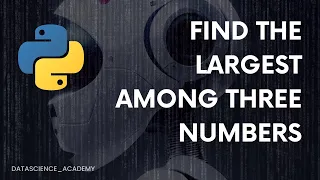 Top 100 Python Interview Questions Python Programming Find Largest Number in Python List