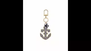 Tory Burch anchor key fob