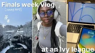 FINAL EXAMS Cornell CS Major all nighters cramming crash outs