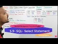 5 9 - Eng SQL Select Statement select syntax in sql select sql query introduction to sql