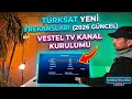 Vestel TV Channel Tuning August 16 2026 Turksat New Frequency Installation