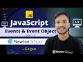 JavaScript Events Event Object JavaScript Tutorial In Hindi Newton School Gagan
