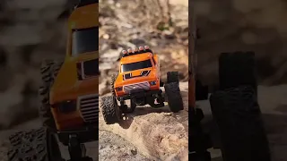 Hotfree Mini RC Monster Truck - Off-Road Stomper with Trailer