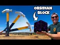 Download Lagu Can We Break An Obsidian Block With A Giant Hammer?