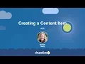 Drupal 8 User Guide 5 2 Creating a Content Item