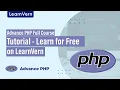 Advance PHP Full Course - Learn for Free on LearnVern