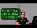 Download Lagu Cara Membuat Adendum Perjanjian/Kontrak