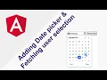 Adding Calendar Date picker in Angular Application