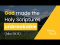 The Scripture Cannot Be Broken John 10 35