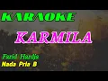Download Lagu Karmila || Karaoke Dangdut || Farid Hardja || Nada Pria