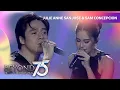 Lagu Julie Anne San Jose and Sam Concepcion slay their rendition of ‘Die With A Smile!’ | GMA Beyond 75
