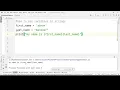 Data type and Variables-Use variables in strings Crash course part 5