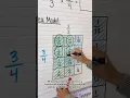 Multiplying Fractions with Area Models
