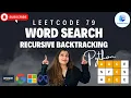Leetcode 79 Word Search - Backtracking