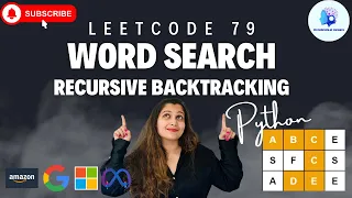 Leetcode 79 Word Search - Backtracking