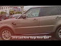 Used 2018 Land Rover Range Rover Sport SE Vienna VA UA28264A