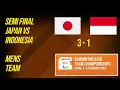 Lagu Indonesia vs Jepang | SF Mens Team BATC 2026 | Live Badminton Reaction