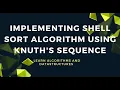 shellSortIntro