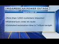 MidAmerican power outage